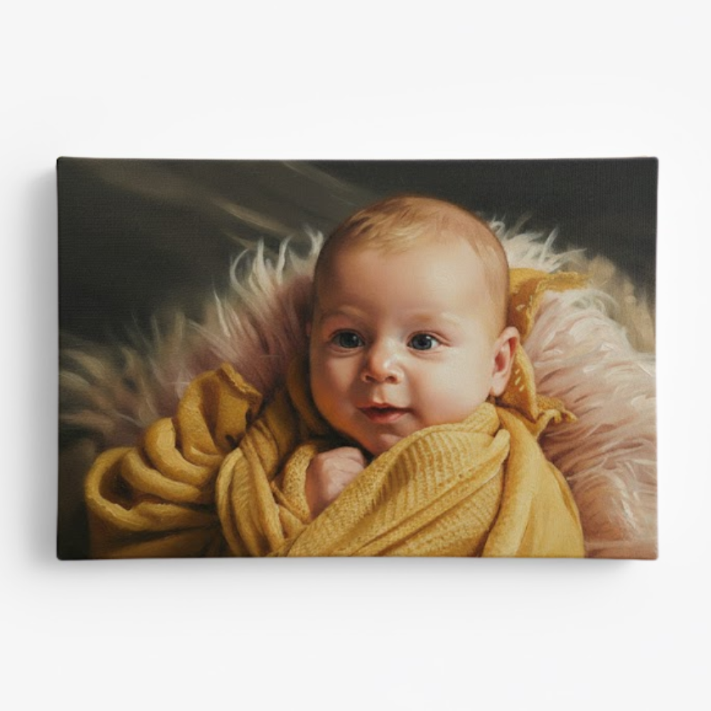 Potloodschets - Your Baby Canvas ™