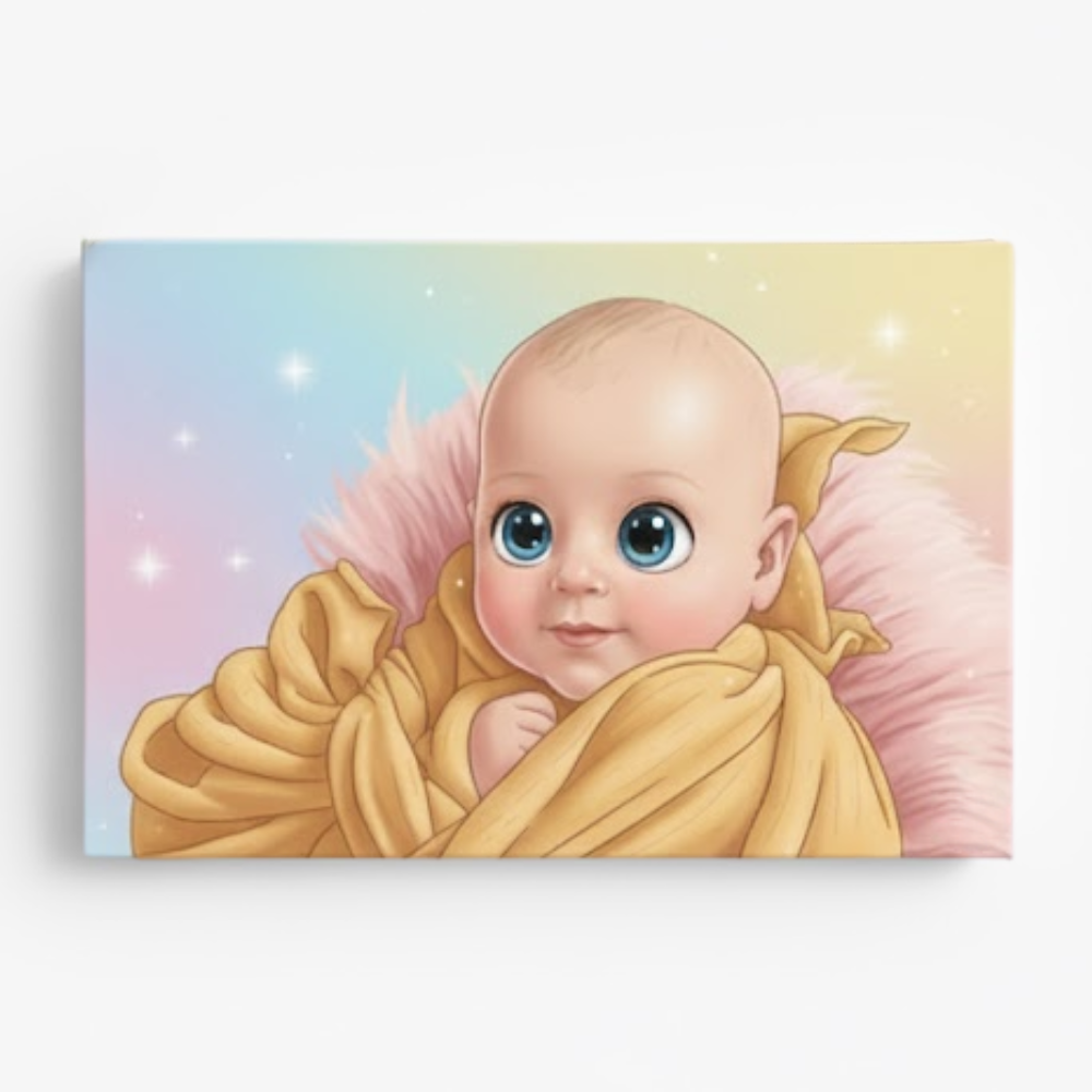 Houtskool - Your Baby Canvas ™